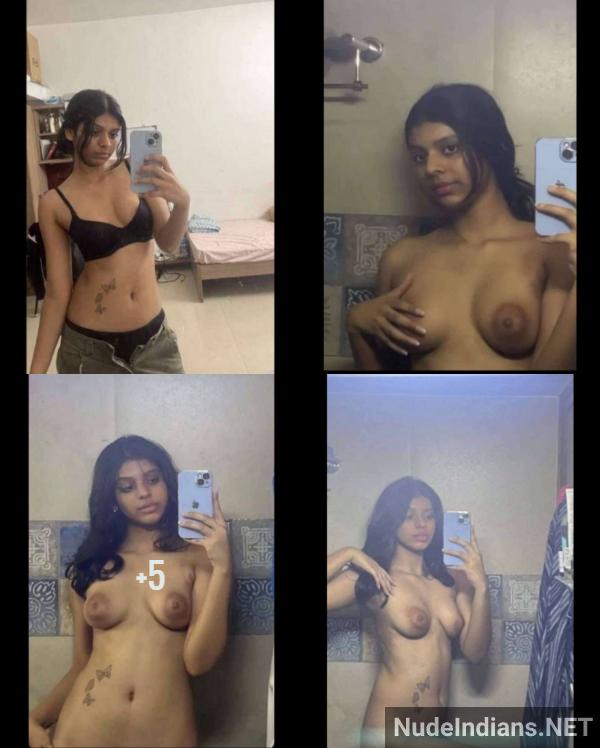 indian gf nude boobs pics clicked in bathroom - 7