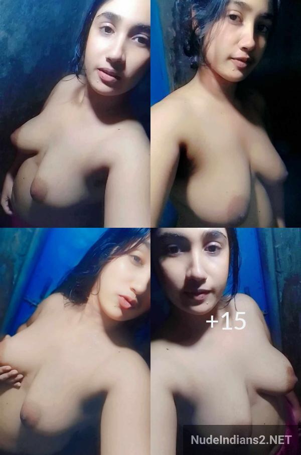 bengali girl pointy nude boobs selfie pics - 17