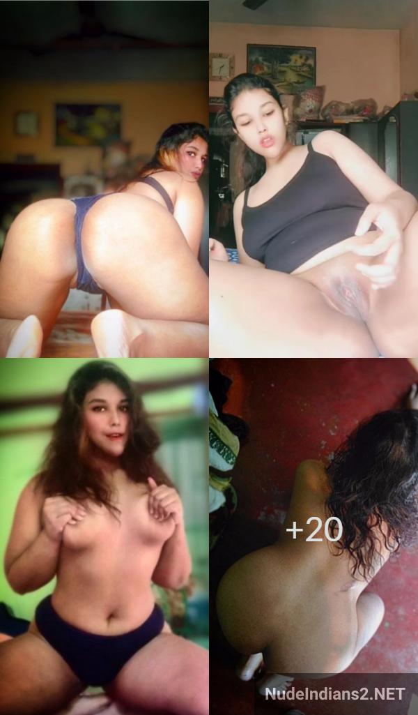 kolkata desi girl nude selfie pics of big ass and pussy - 24