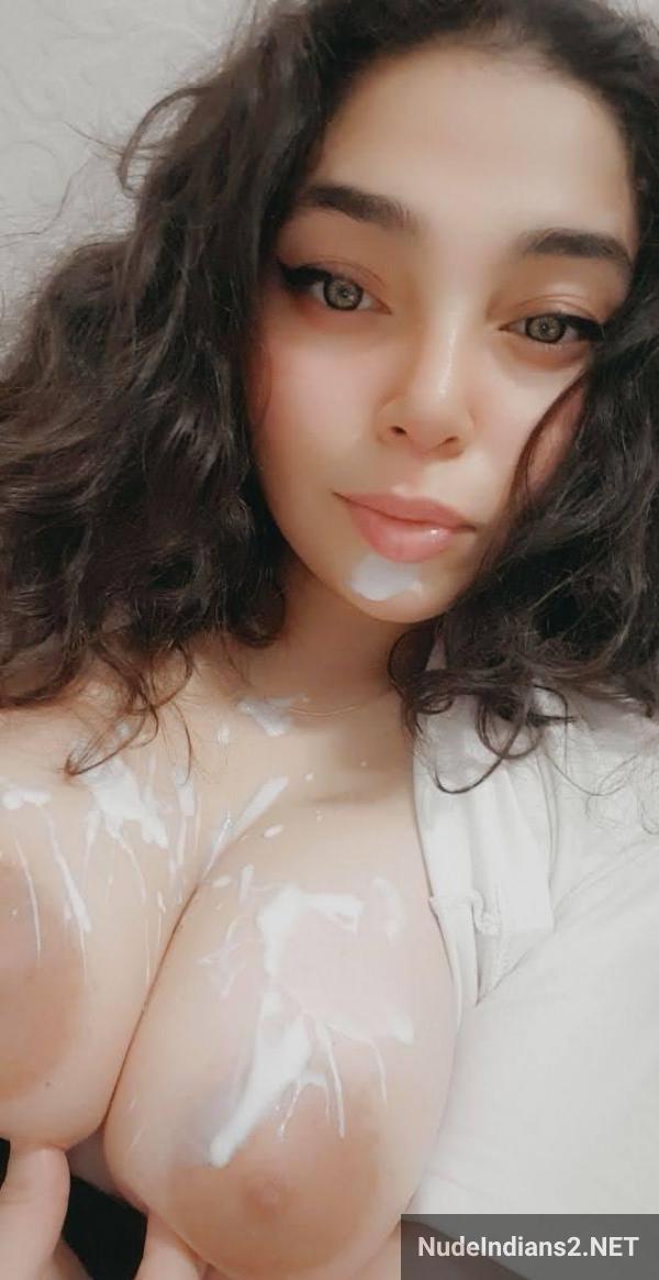indian nude nri muslim girl selfie pics of big boobs show 20 - NRI Muslim girl Maryam Basir has big boobs like Anime slut indian nude nri muslim girl selfie pics of big boobs show 20