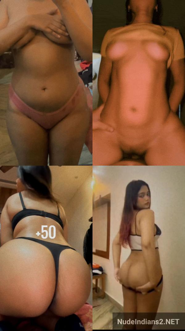 nude indian college girl big ass selfie pics in bra panty - 1