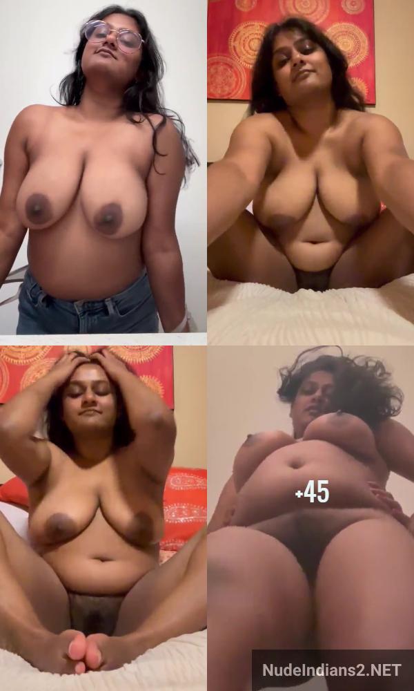 dusky kolkata full nude girl selfshot pics exposing big breasts by stripteasing - 49