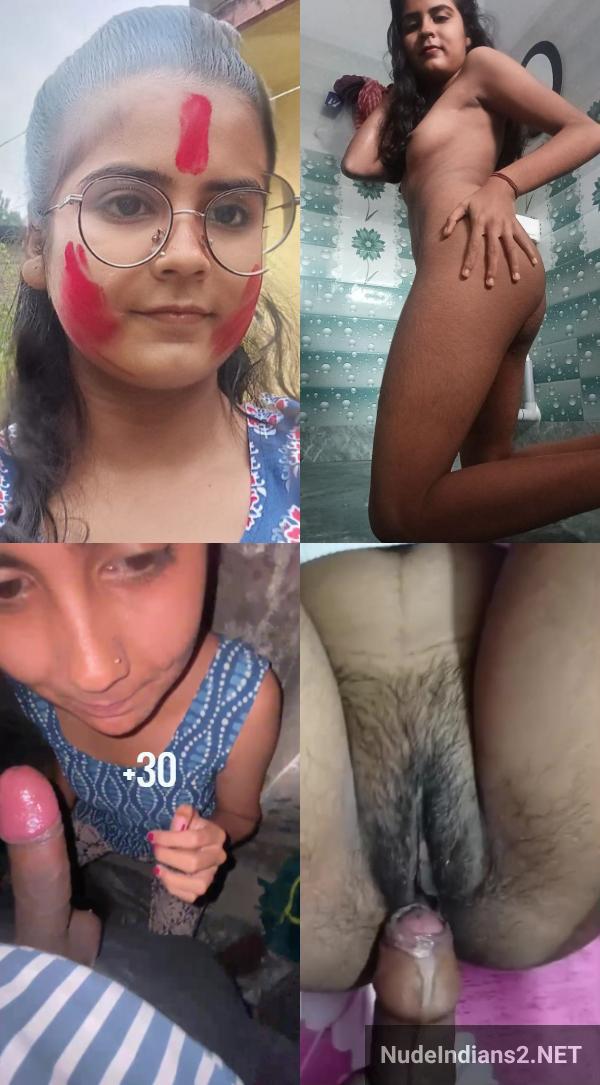 kolkata college bengali girl sex photos of hairy pussy fucked by lover - 35