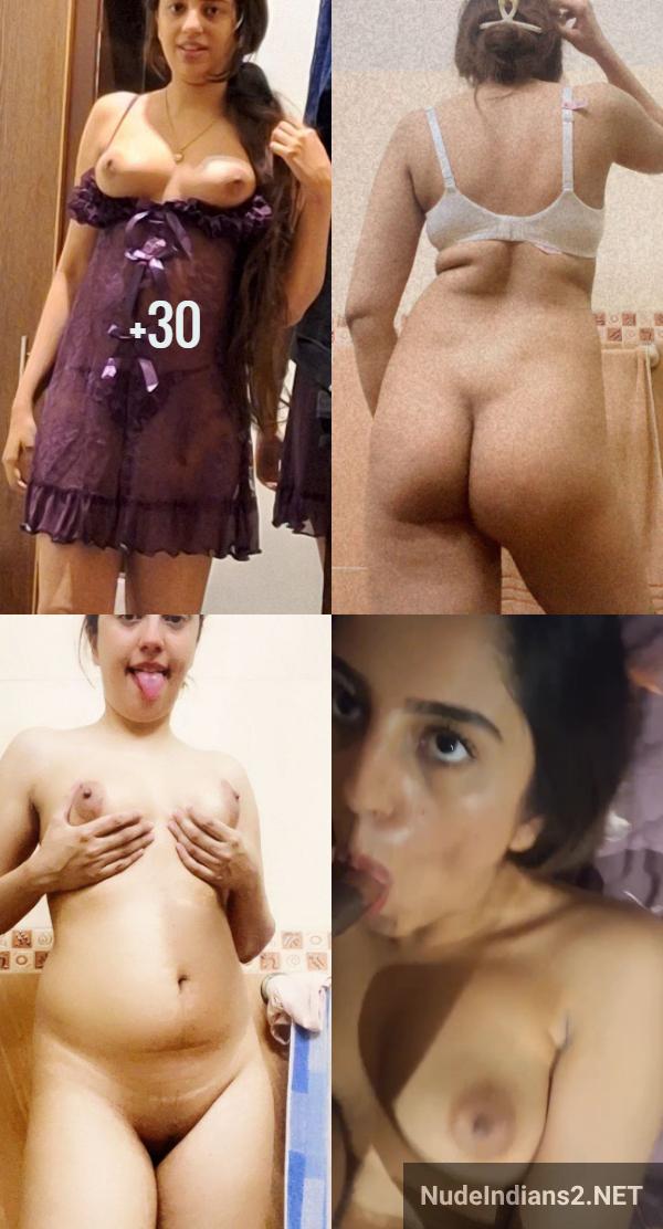 delhi young muslim nude wife selfshot pics of sexy boobs and blowjob sex with ex-lover - 32