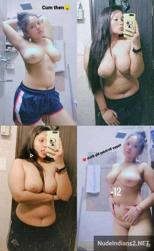 nepali big boobs girl xxx selfshot pics of athletic nude body show to new boyfriend - 15