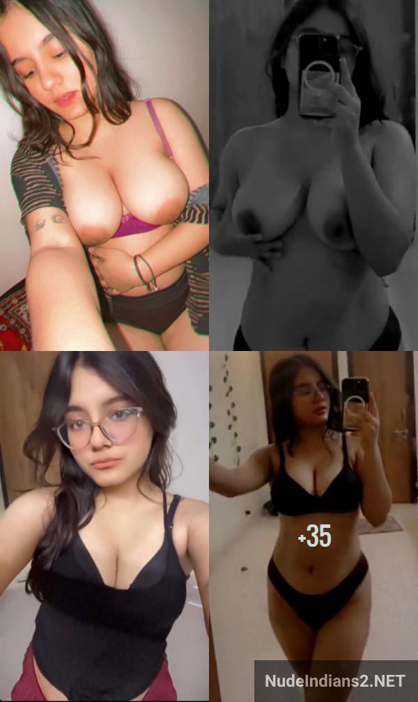 punjabi girl indian big boobs xxx selfie pics flashing nude curvy body to new boyfriend - 24