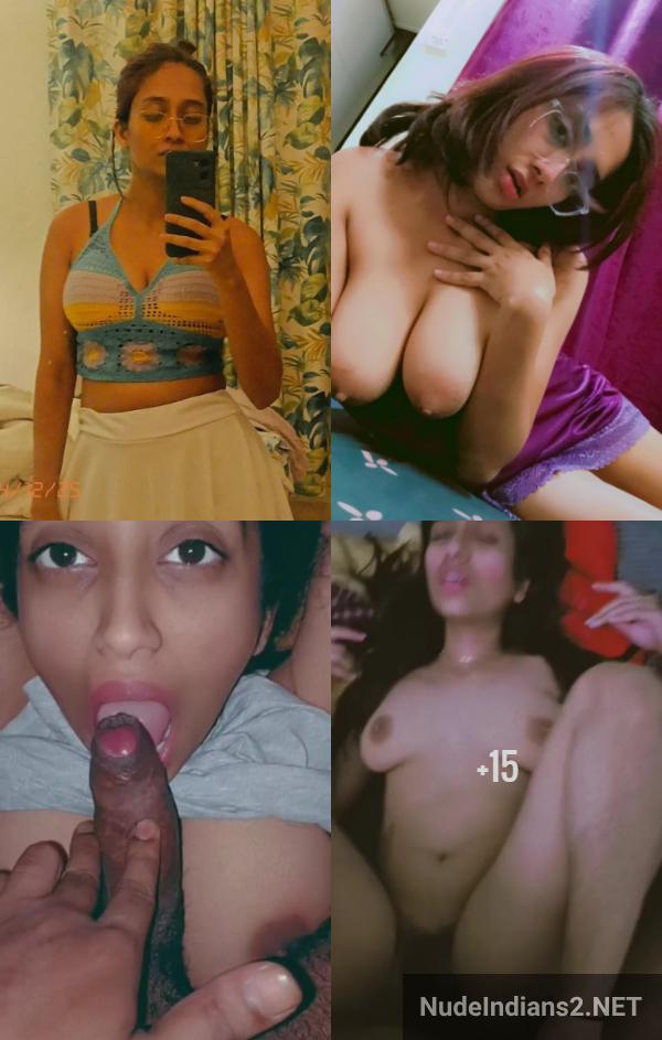 rajkot desi college girl sex selfshot pics with boyfriend showing nude boobs - 18