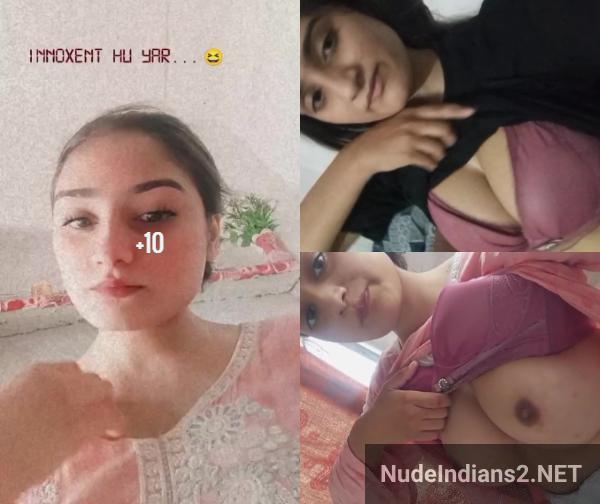 viral muslim nude boobs paki girl self shot photos in pink bra - 16