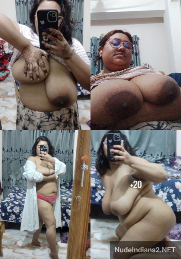 bengali nude gf huge boobs selfie pics taken at home in horny mood - 28