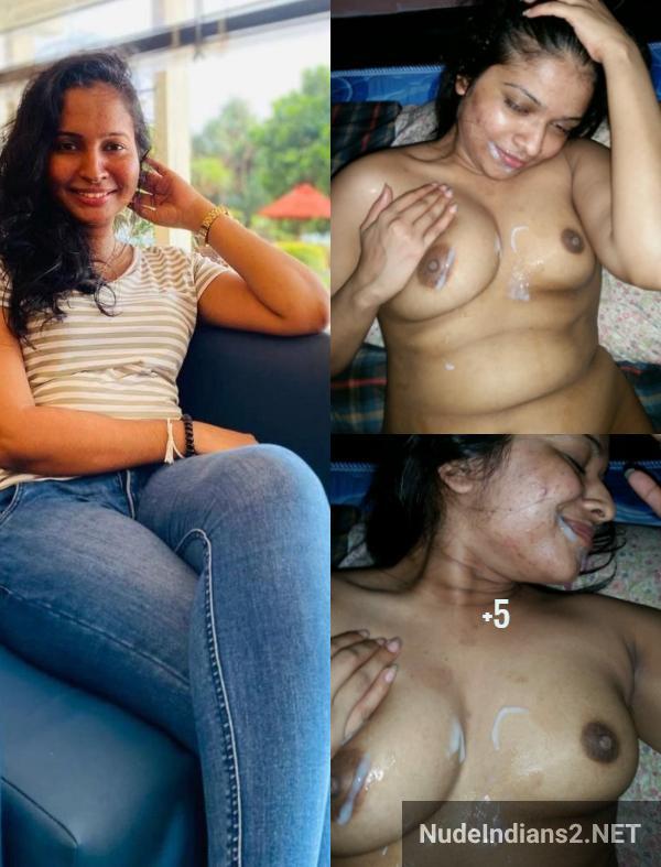 tamil chennai gf boobs cumshot pics taken after sex by boyfriend - 14