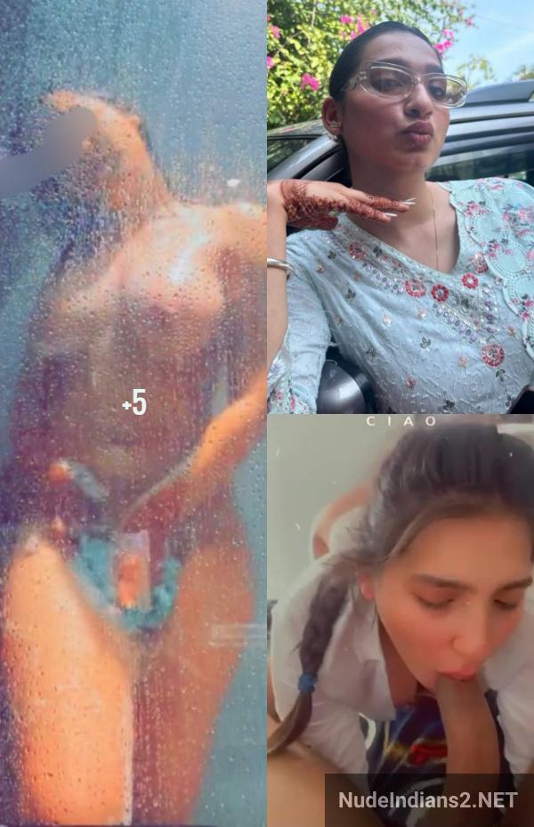 delhi big tits gf nude images of sucking lover's curved dick - 11