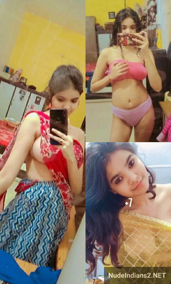 kanpur college girl cleavage nude selfies in sexy outfits - 15